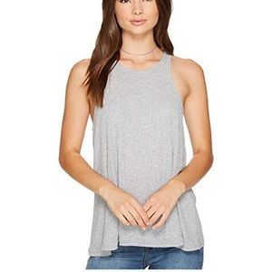NWT Free people flared tank - gray E5